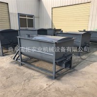 廠(chǎng)家攪拌混合機 大產(chǎn)量飼料攪拌粉碎一體機 養殖業(yè)用臥式攪拌機