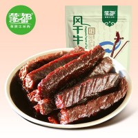 蒙都風(fēng)干牛肉干七成干488g真空獨立包裝