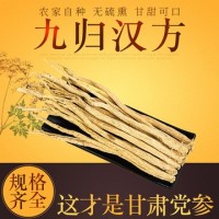 甘肅黨參中藥材黨參條甘肅特產(chǎn) 黨參段黃芪片原色黨參批發(fā) 中藥材