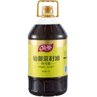 仙餐非轉基因食用油四川醇菜籽油5l菜油食用油商用批發(fā)菜子油