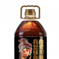 廠(chǎng)家直銷(xiāo) 仙餐非轉基因特黃濃香菜籽油5l 四川特產(chǎn)食用油5升禮盒