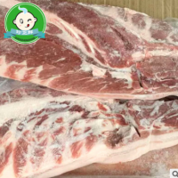 珍正鮮冷凍豬肉烤肉豬五花肉去皮五花肉東坡肉帶皮五花肉20KG批發(fā)