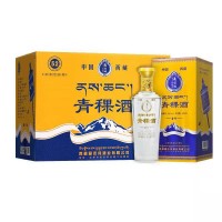 白酒整箱6瓶 藏佳純圣峰青稞酒52度 青稞酒52度純糧釀造