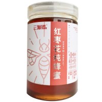 新疆蜂蜜三源紅棗花蜂蜜1kg新疆蜂蜜原蜜源頭廠(chǎng)家一件代發(fā)