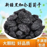 黑加侖500克 水洗無(wú)柄新疆特產(chǎn)黑提子干葡萄干散裝食品批發(fā)