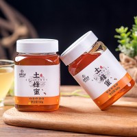 土蜂蜜深山原蜜現貨批發(fā)秦嶺500g瓶裝液態(tài)土蜂蜜工廠(chǎng)直發(fā)百 花蜜